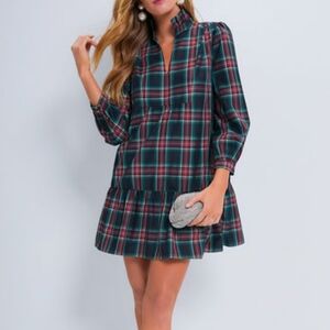 Tuckernuck Highland Tartan Royal Shirt Dress Plaid New Without Tags S